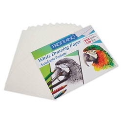 Fabriano Accademia White Paper Pochette - 9"x12", 12 sheets