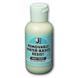 Jacquard Colorless Water-Based Resist, 2 fl oz bottle