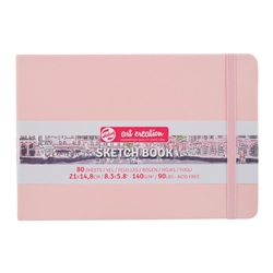 Talens Art Creation Sketch Books - Pink, 5.88"X8.25"