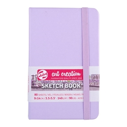 Talens Art Creation Sketch Books - Lilac, 3.54"x5.51"