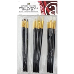 Fineartstore.com - Art Advantage 18 Piece Brush Set