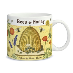 Cavallini Vintage Mug- Bees & Honey