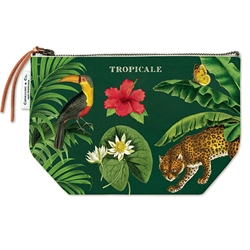 Cavallini Vintage Pouch- Tropicale