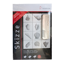 Hahnemuhle Skizze A3 Sketch Paper + free pencil box set