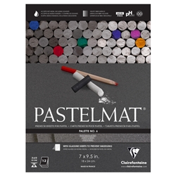 Pastelmat Pad Palette 6 (Charcoal Grey only)