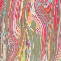 Tassotti Paper - Marbled Pink/Red 19.5"x27.5" Sheet