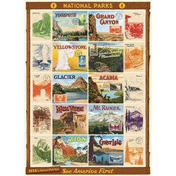 Cavallini Decorative Paper Sheet - National Parks 2