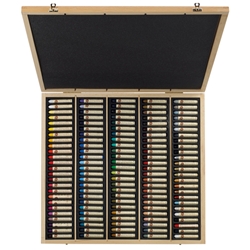 Sennelier Oil Pastel 120-Color Picasso Wood Box Set