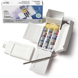 Winsor & Newton Cotman Watercolor Field Box (12 Half Pans)