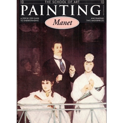 Instructional Paint Book 10: Manet Masterpieces