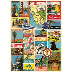 Cavallini Decorative Paper Sheet - California Collage