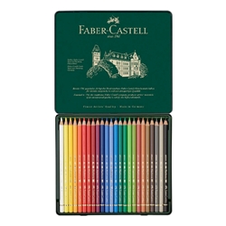 Faber Castell Polychromos Artist Colored Pencil Set of 24