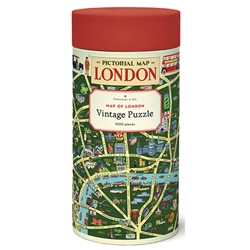 Cavallini Puzzles - Map of London 1,000 Piece Puzzle