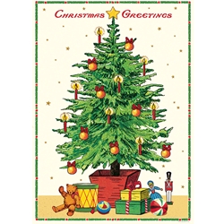 Cavallini Decorative Paper - Christmas Tree 20"x28" Sheet