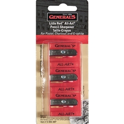 Generals Little Red All-Art Sharpener 3-Pack