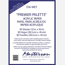 Masterson Sta-wet Palette Paper Refills