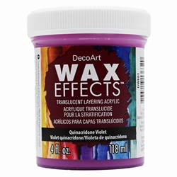 DecoArt Wax Effects Acrylic Paint 4 oz. Jars