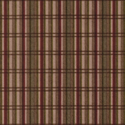 Japanese Yusenshi- Plaid Green, Brown, & Rust 19x25" Sheet