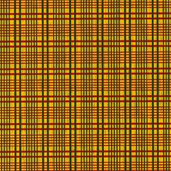 Japanese Yusenshi- Plaid Red & Black on Yellow 19x25" Sheet