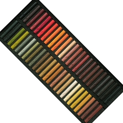 **NEW!!!** Girault Soft Pastel Sets - Autumn Set - Set of 50 Pastels