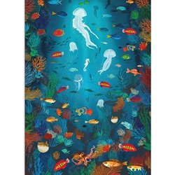 ***NEW!*** The Octopus's Underwater Garden Paper- 20x27" Sheet