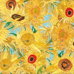 ***NEW!*** Van Gogh Sunflowers Paper 20x27" Sheet