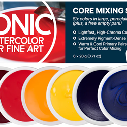 Tonic Watercolor, Core Mixing Set of 6