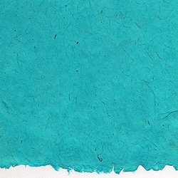 Nepalese Lokta Paper- Blue Lagoon 20"x28" sheet