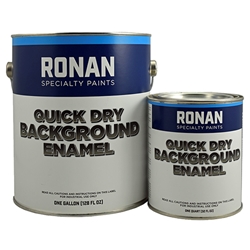 Ronan Quick Dry Background Enamel White