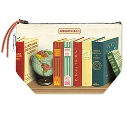 Cavallini Vintage Pouch- Books