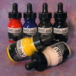 Liquitex Professional Acrylic Ink, Color Set
