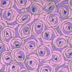 Rose Garden in Violet - Chiyogami Paper