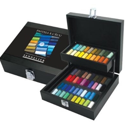 Sennelier Wood Box Set of 60 Half Stick Pastels