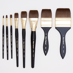 Stephen Quiller Synthetic Brushes - Flat