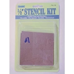 Lettering and Paint Stencils, 1" - C, N