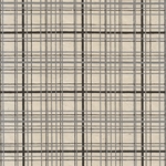 Nepalese Printed Paper- Plaid Print in Gray and Black 20x30" Sheet