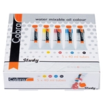 Cobra Study Water Mixable Oil Colour Starter Set - 6x20ml Tubes