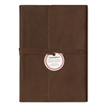 Journalino Slim- Brown Leather 5x7"