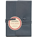 Journalino Indigo Leather Journal- 3.25"x4.25"