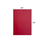 K&P Hardbound Sketchbooks: Red