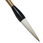 Goat and Bamboo Fine Point Brushes- Ti Series Large (1/2" Diameter)