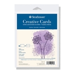 Creative Cards - Ivory W/ Deckle Edge