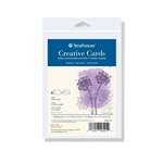 Creative Cards - Ivory W/ Deckle Edge