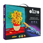 Sensory Art 3D Clay Painting Kits, Sunflowers, Vincent Van Gogh