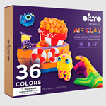 Air Clay Creativity Kits, 36 Colors