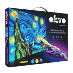 Sensory Art 3D Clay Painting Kits, Starry Night, Vincent Van Gogh