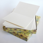 Box of 100 Folding Cards 4.7 x 9.4 inches that folds to 4.75"x 4.75"