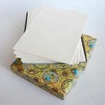 Box of 100 Single Cards 3.5"x5.25" (not a foldable  card)