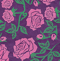 Nepalese Rose Printed Paper