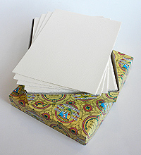 Box of 100 Single 5.9"x 7.9" Cards (not a foldable card)